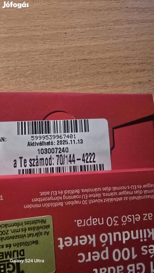 VODAFONE Könyü Telefonszám 1.444.222.