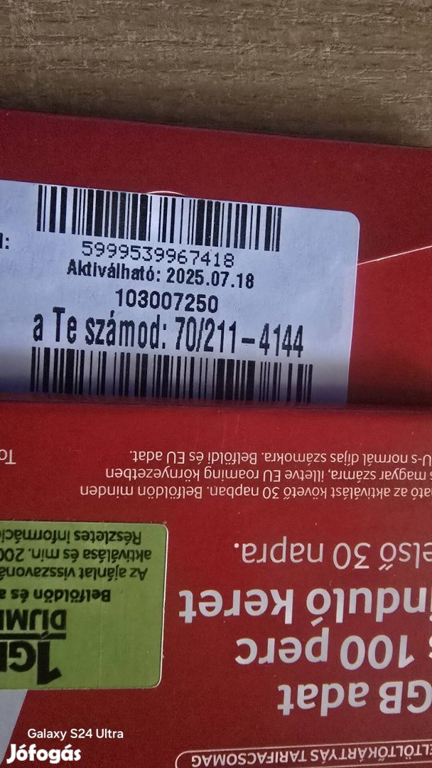 VODAFONE Könyü Telefonszám 2114144