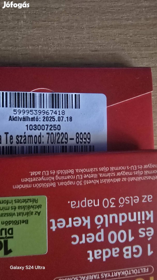 VODAFONE Könyü Telefonszám 2298999