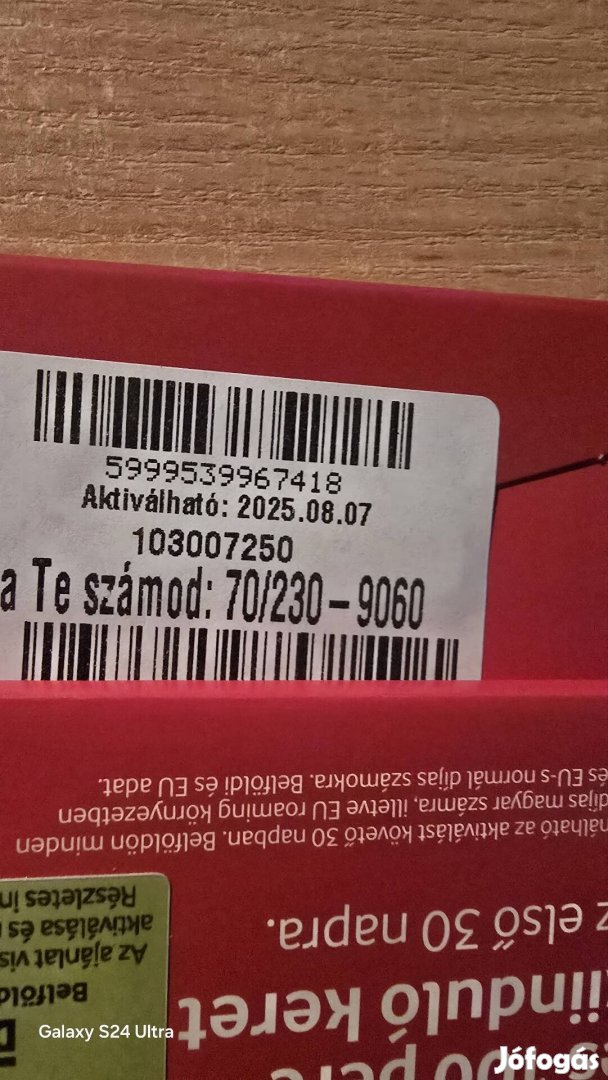 VODAFONE Könyü Telefonszám 230.90.60.