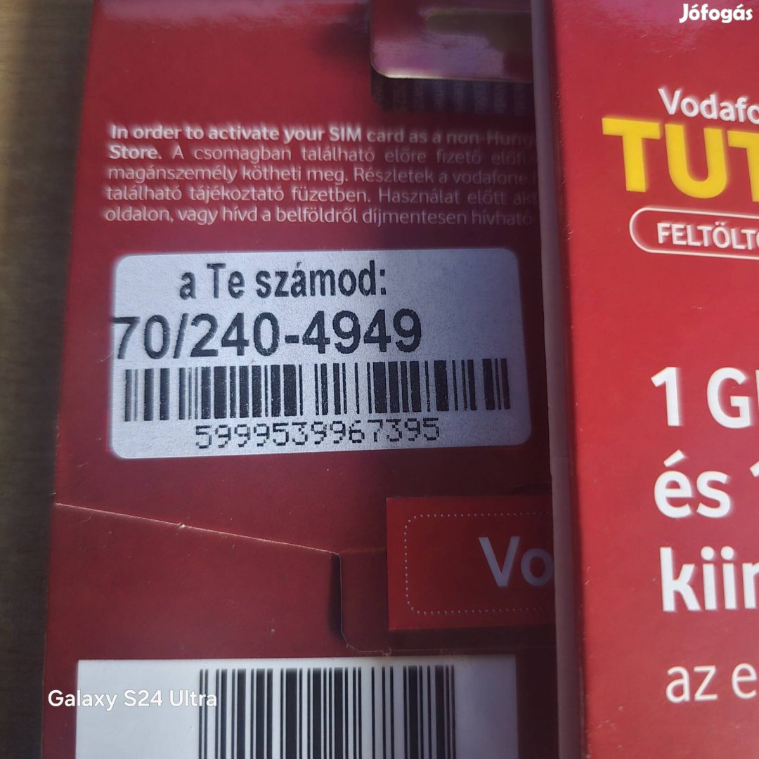 VODAFONE Könyü Telefonszám 240.49.49 