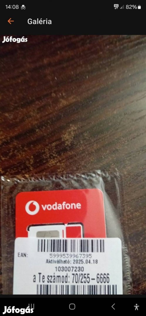 VODAFONE Könyü Telefonszám 2556666