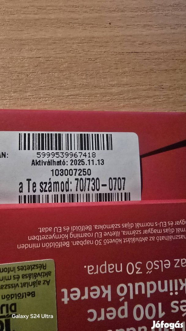 VODAFONE Könyü Telefonszám 730.07.07.