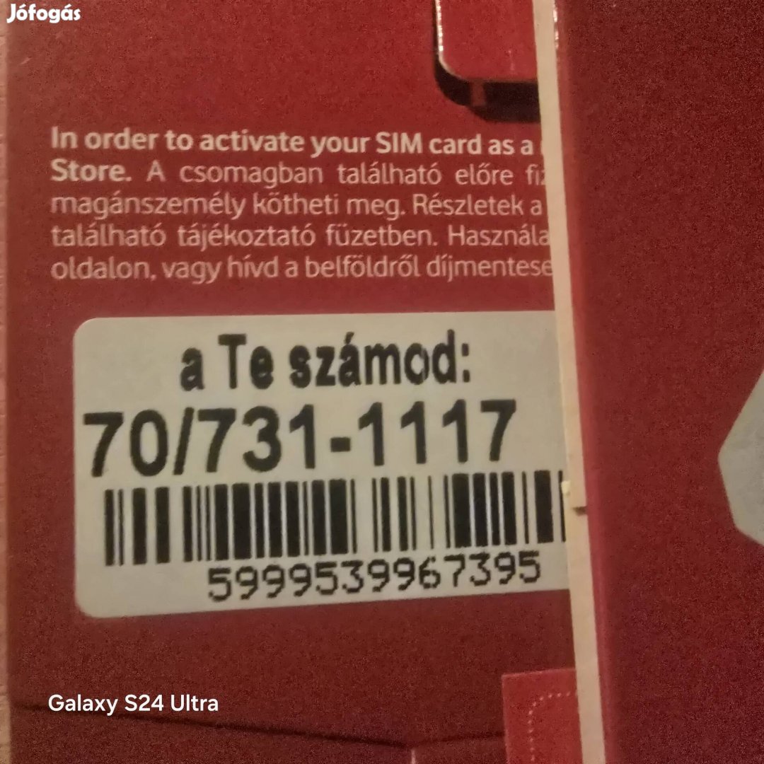 VODAFONE Könyü Telefonszám 7311117