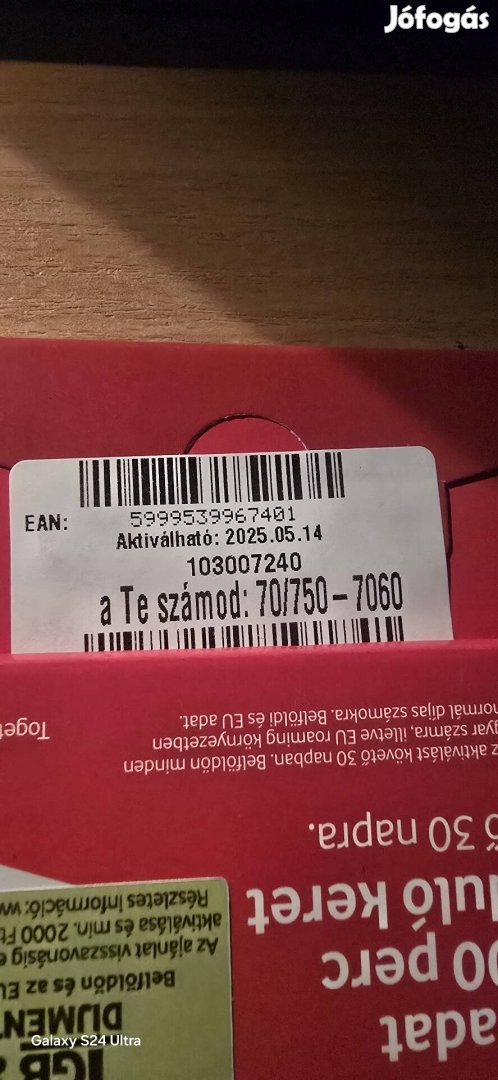 VODAFONE Könyü Telefonszám 750.70.60.