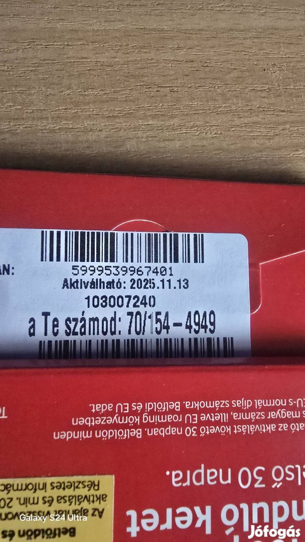 VODAFONE Könyü Telefonszám  154.49.49.