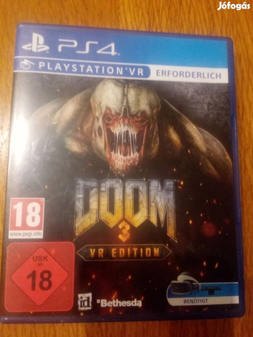 VR Playstation játék Ps4 VR játék Doom 