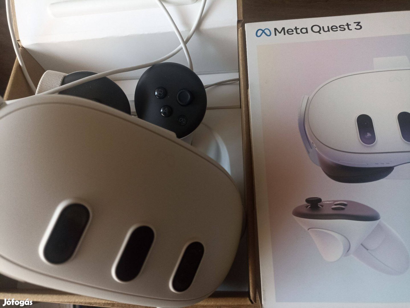 VR : Meta Quest 3 - 128GB - 2év gar - konzol beszámítás