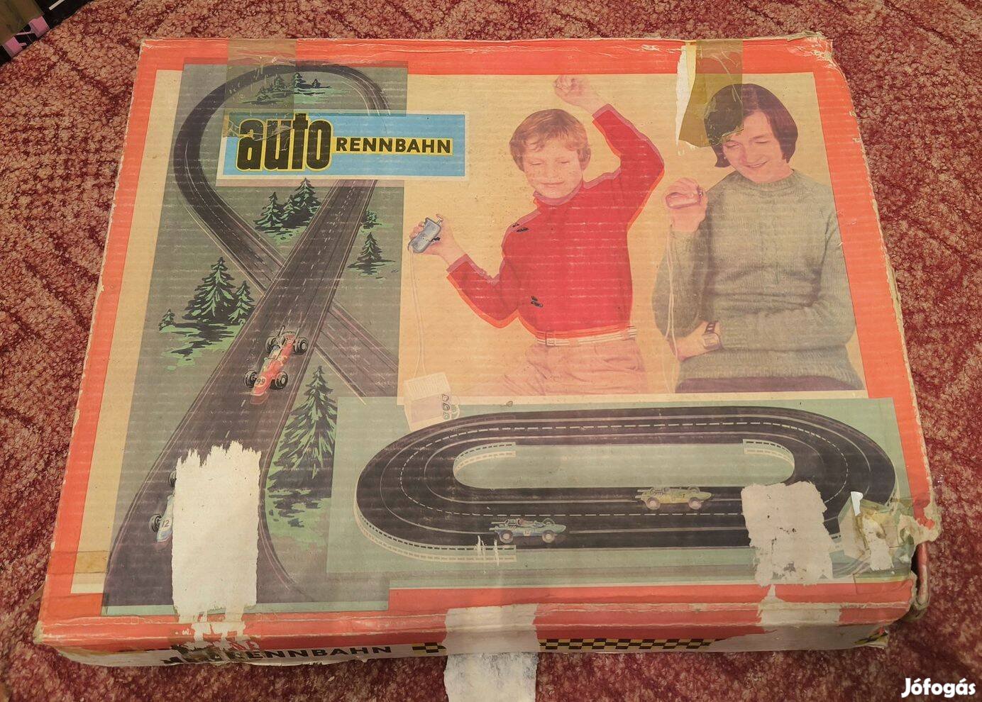 VTG DDR Autorennbahn - távirányítós autós versenypálya, több autóval,