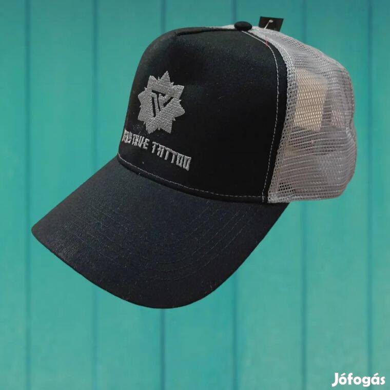 VTT logo trucker baseball sapka fekete szürke