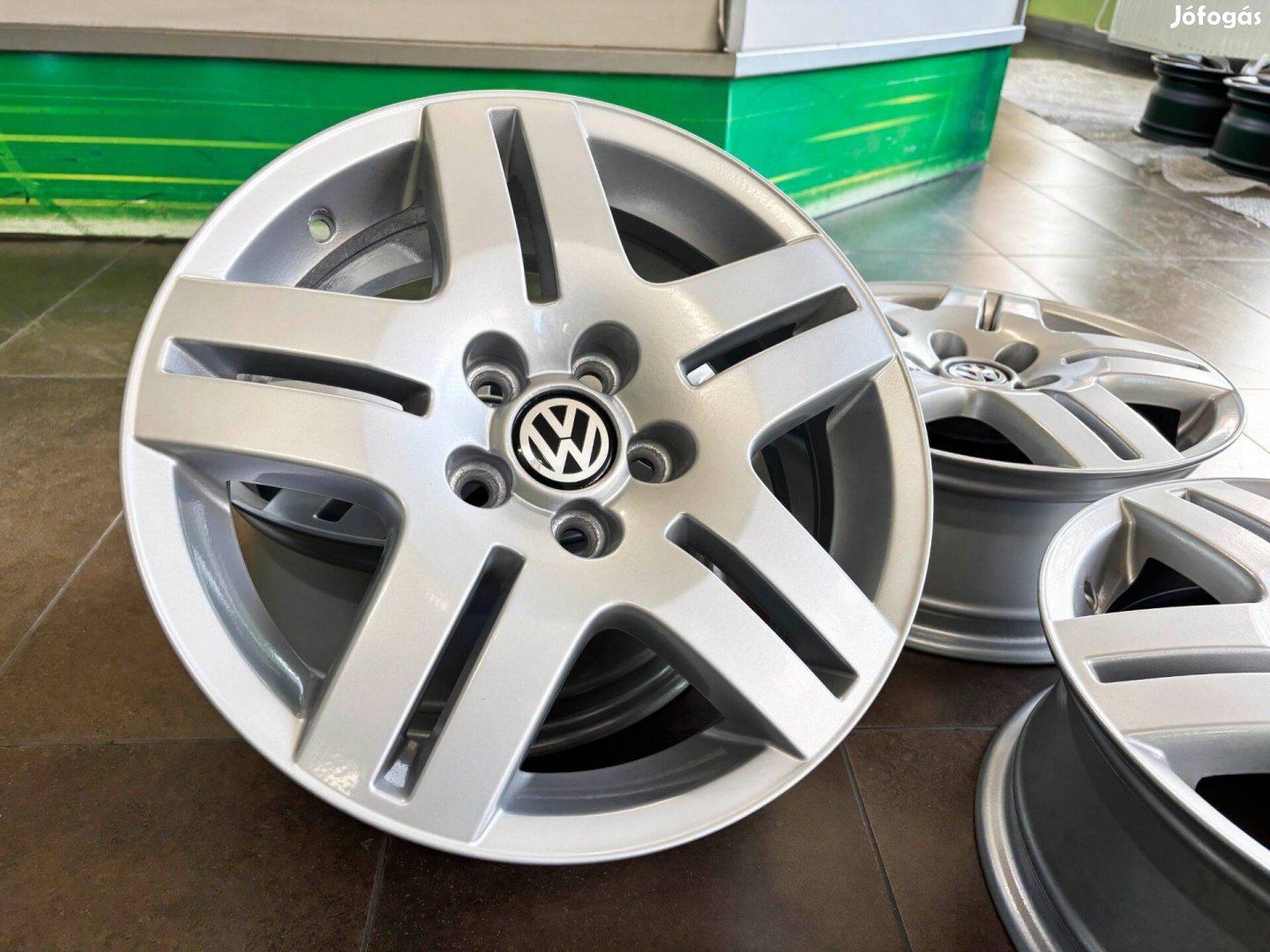 VW 15" 5x100 gyári alufelni eladó 15 coll Golf Polo