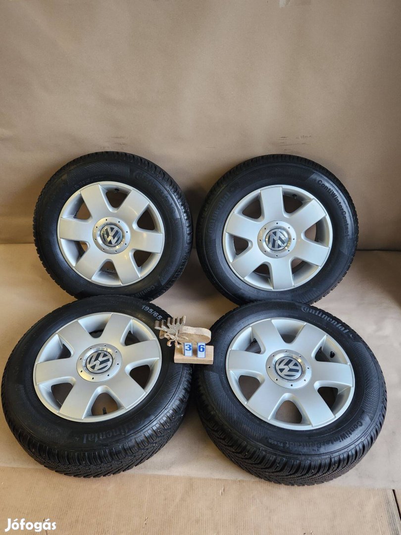 VW 15" gyári alufelni garnitúra