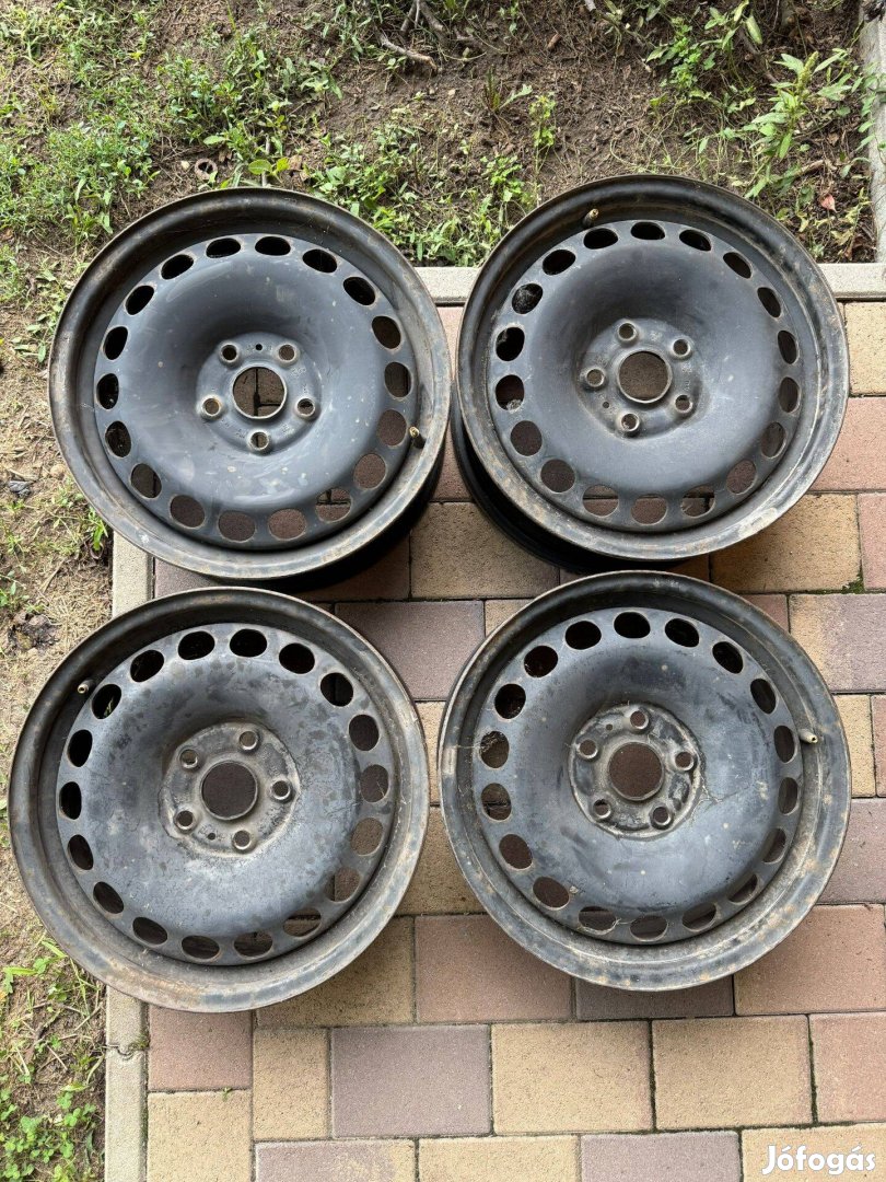 VW 16" 5x112 gyári acél felni