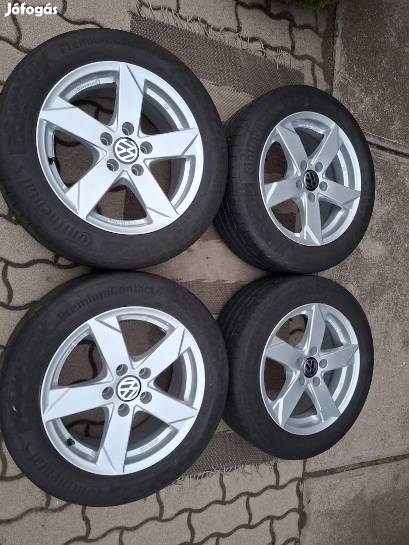 VW 16" alufelni nyári gumival