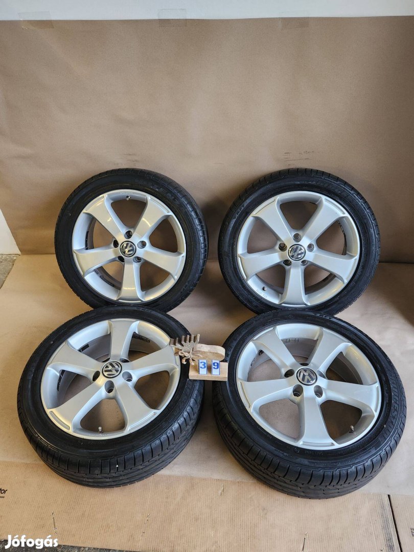 VW 17" gyári alufelni garnitura