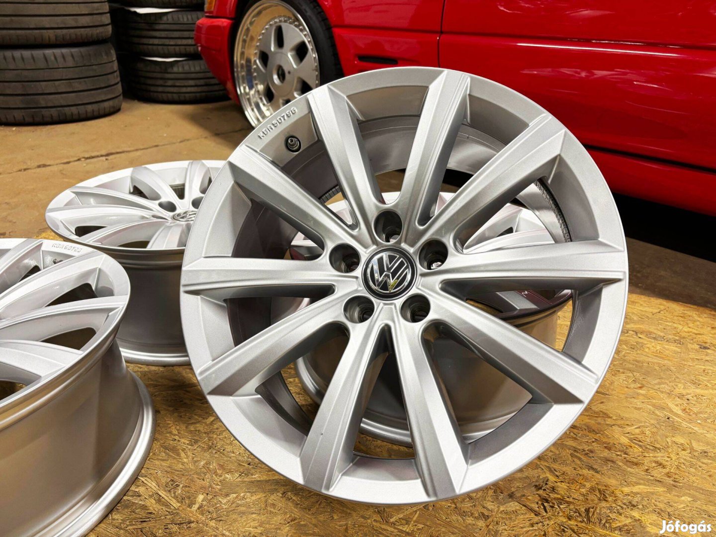 VW 18" 5x112 gyári alufelni eladó 18 coll Arteon Scirocco Touareg