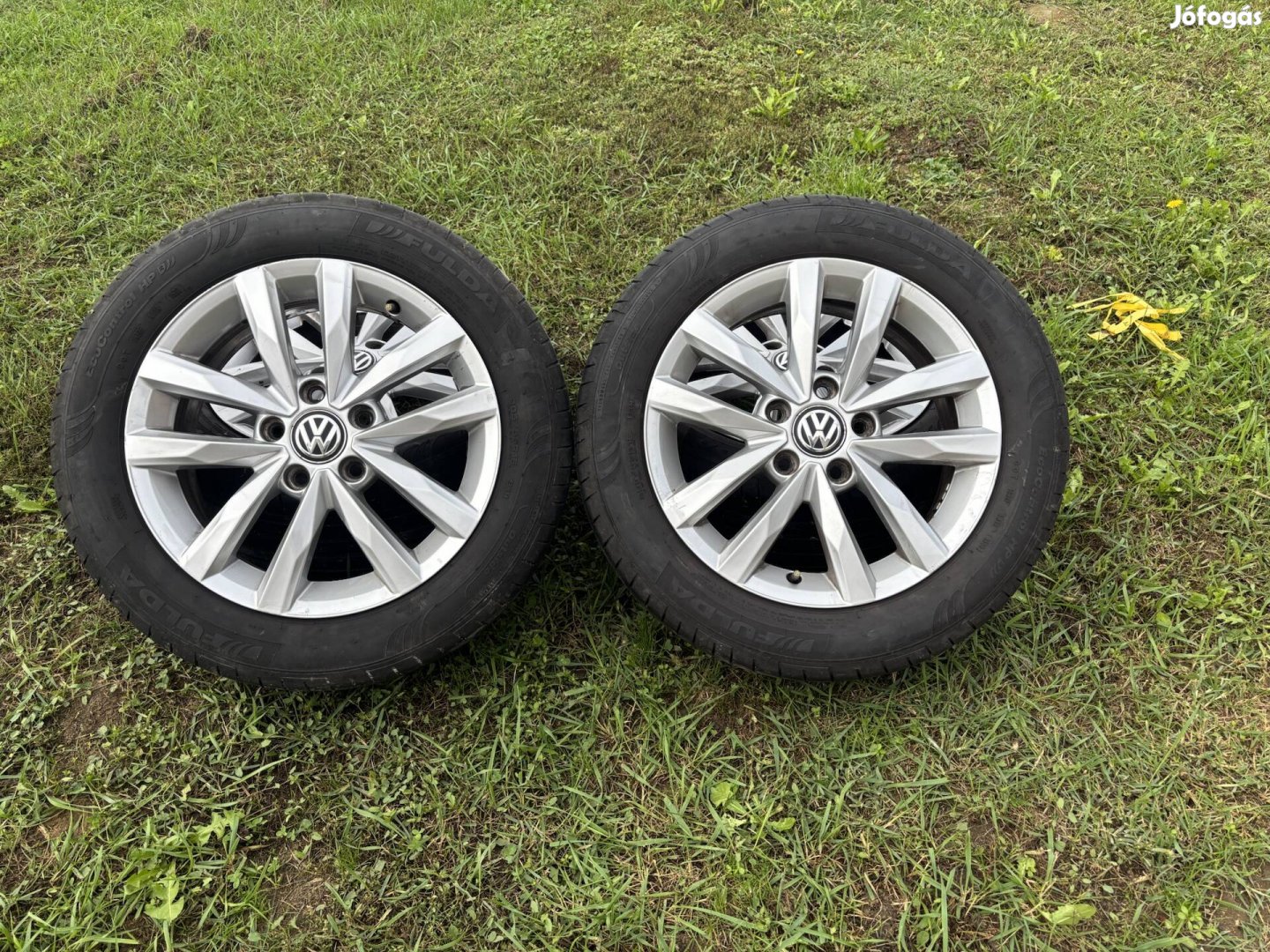VW 5x112 16" alufelni nyári gumival