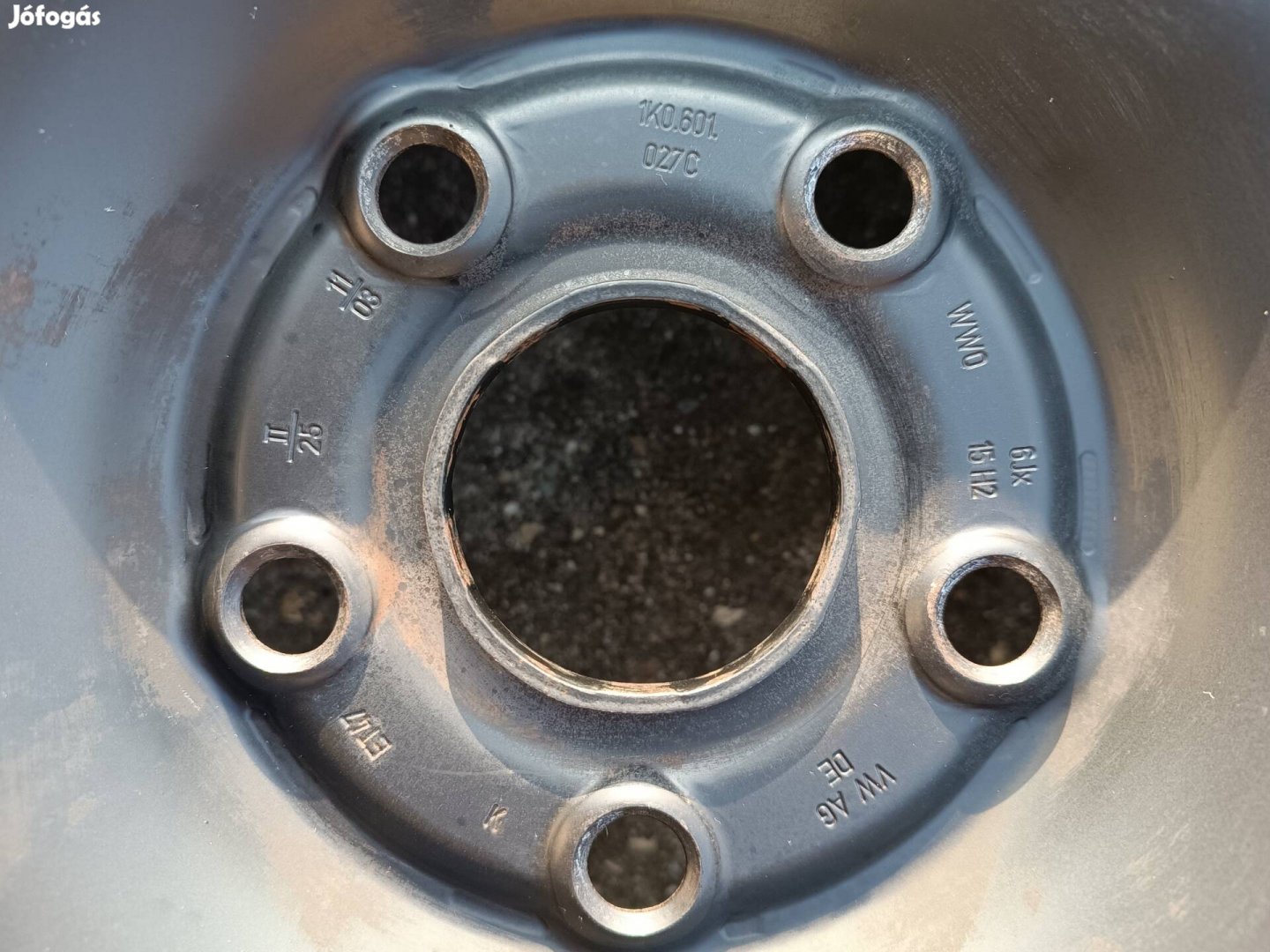 VW Audi Seat Skoda 5x112 gyári lemezfelni szett