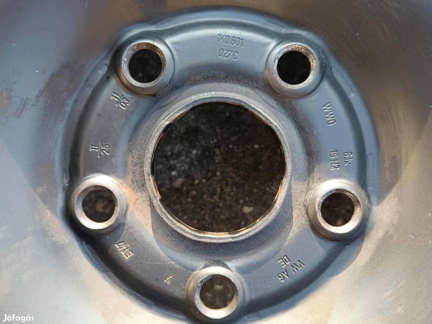 VW Audi Seat Skoda 5x112 gyári lemezfelni szett 