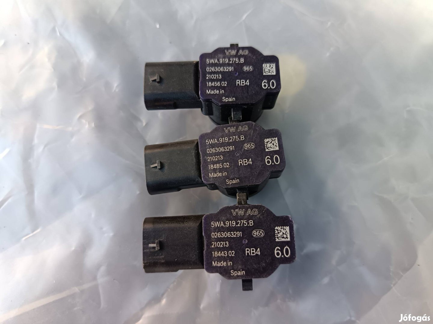 VW Audi Skoda Seat Gyári PDC 3db 2019-2023