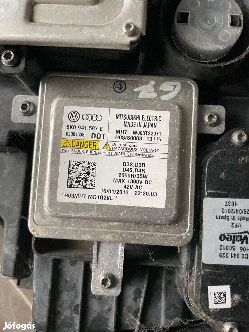 VW Audi Skoda Seat Xenon Vezérlő Modul 8K0941597E