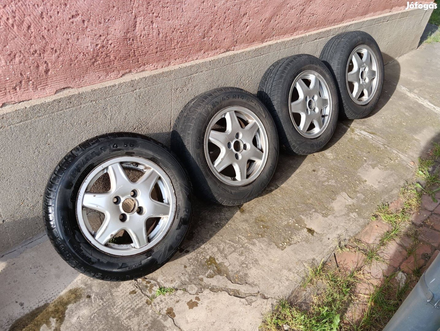 VW BBS 4X100 14x6 185/65/R14 garnitúra