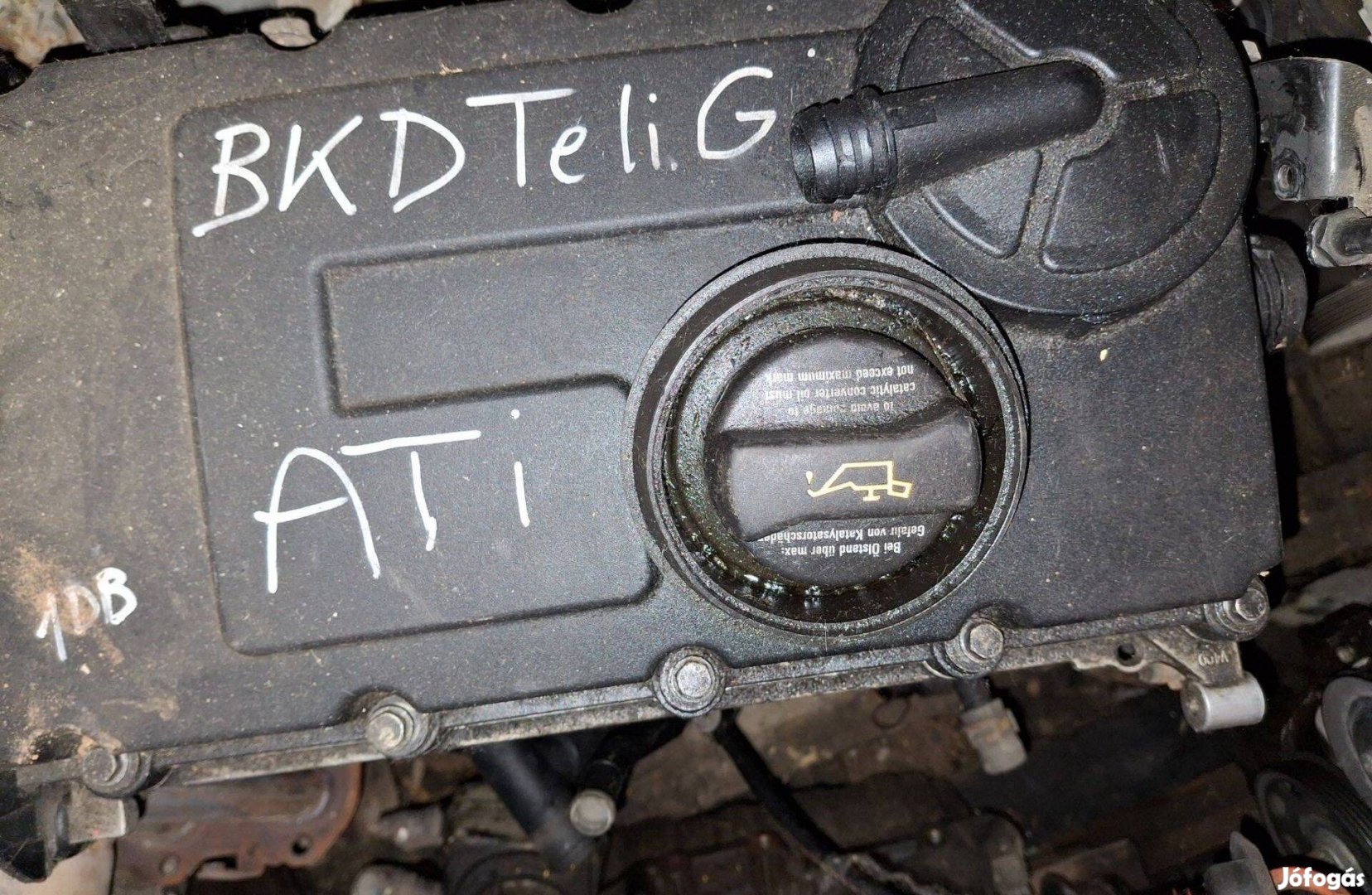 VW Bkd 2000évj 16szelepes 140LE motorblokk, Azonnal vihető