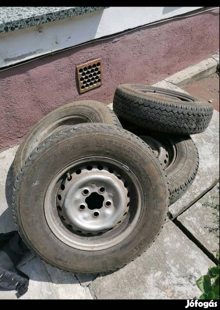VW Bus kerekek - utánfutó kerekek