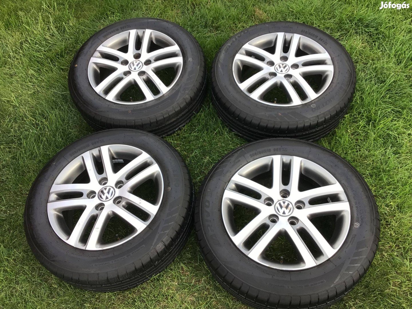 VW Caddy Touran Golf gyári alufelni gumikkal Atlanta 16"