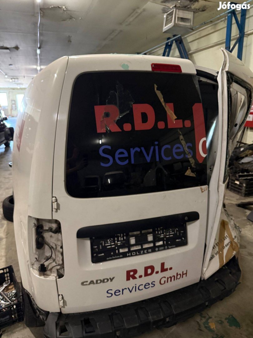 VW Caddy bal hátsó ajtó kompletten eladó!
