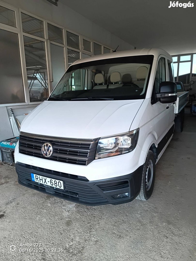 VW Crafter 7 személyes, platós eladó