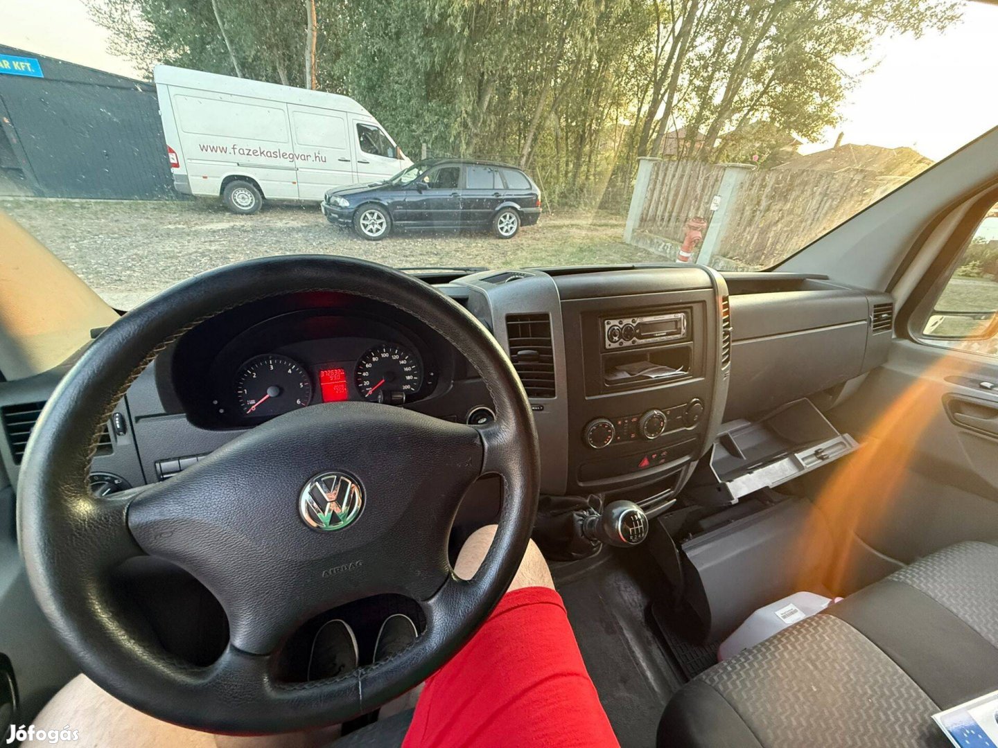 VW Crafter MB Sprinter 2006 - 2018 Bőr Kormány
