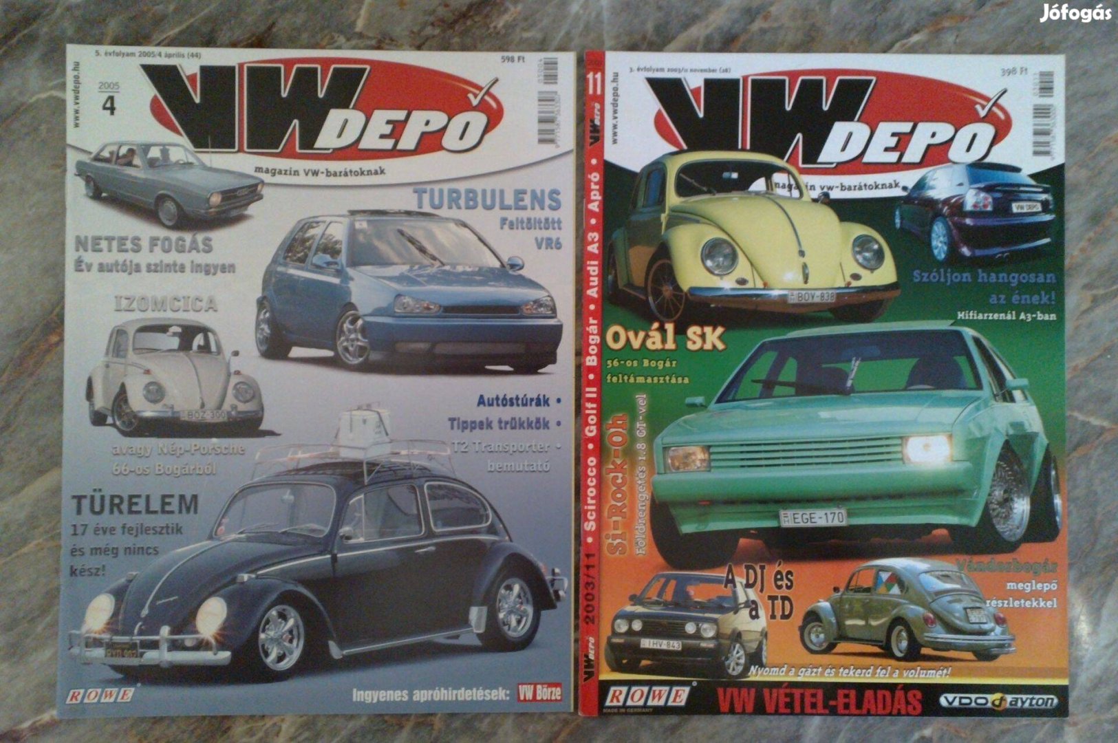 VW Depo Volkswagen tuning magazin 2003. 11. 2005. 04