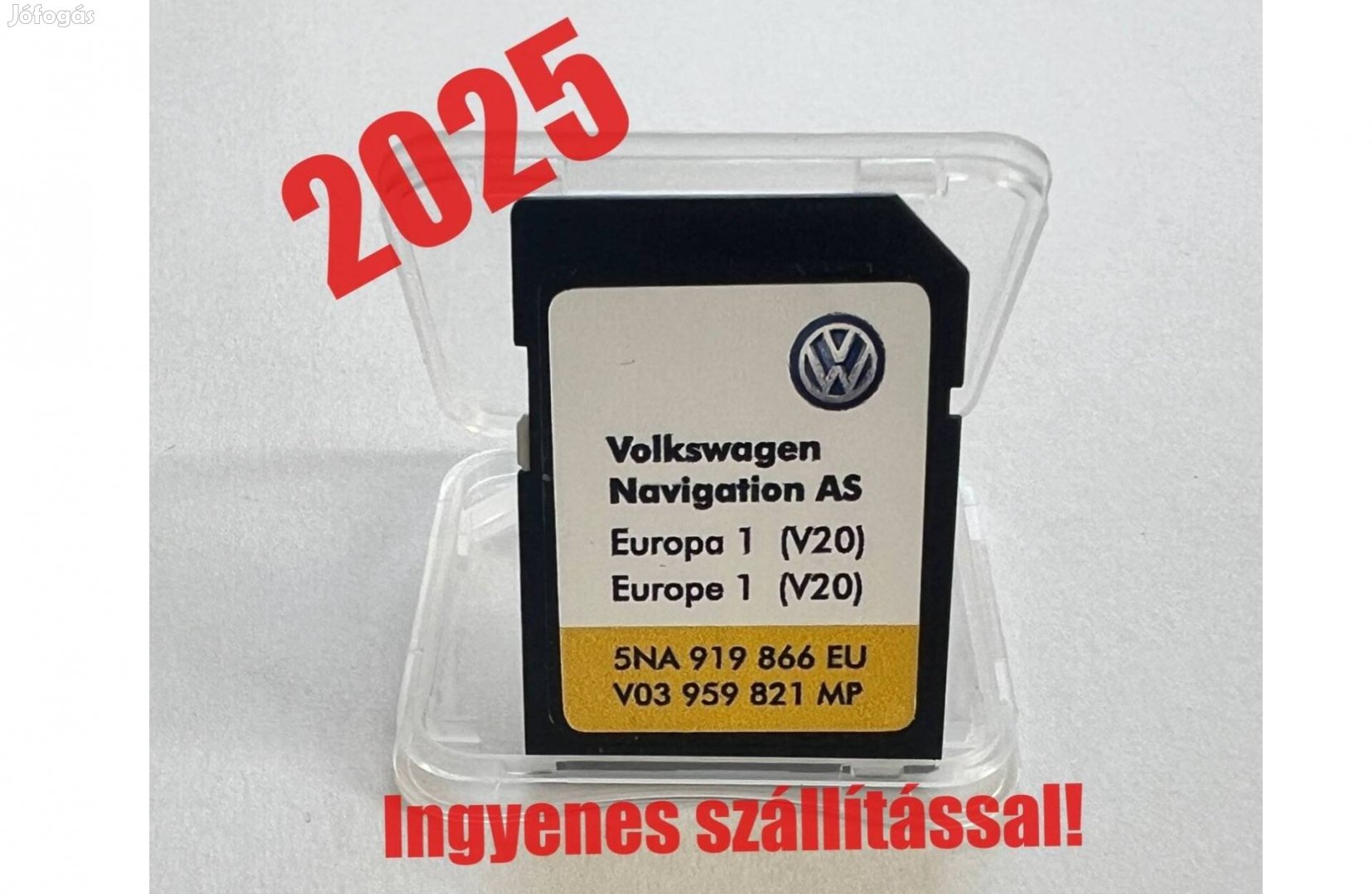 VW Discover Media 2025 (V20)MIB2 navigáció frissítés 32 GB-s SD kártya