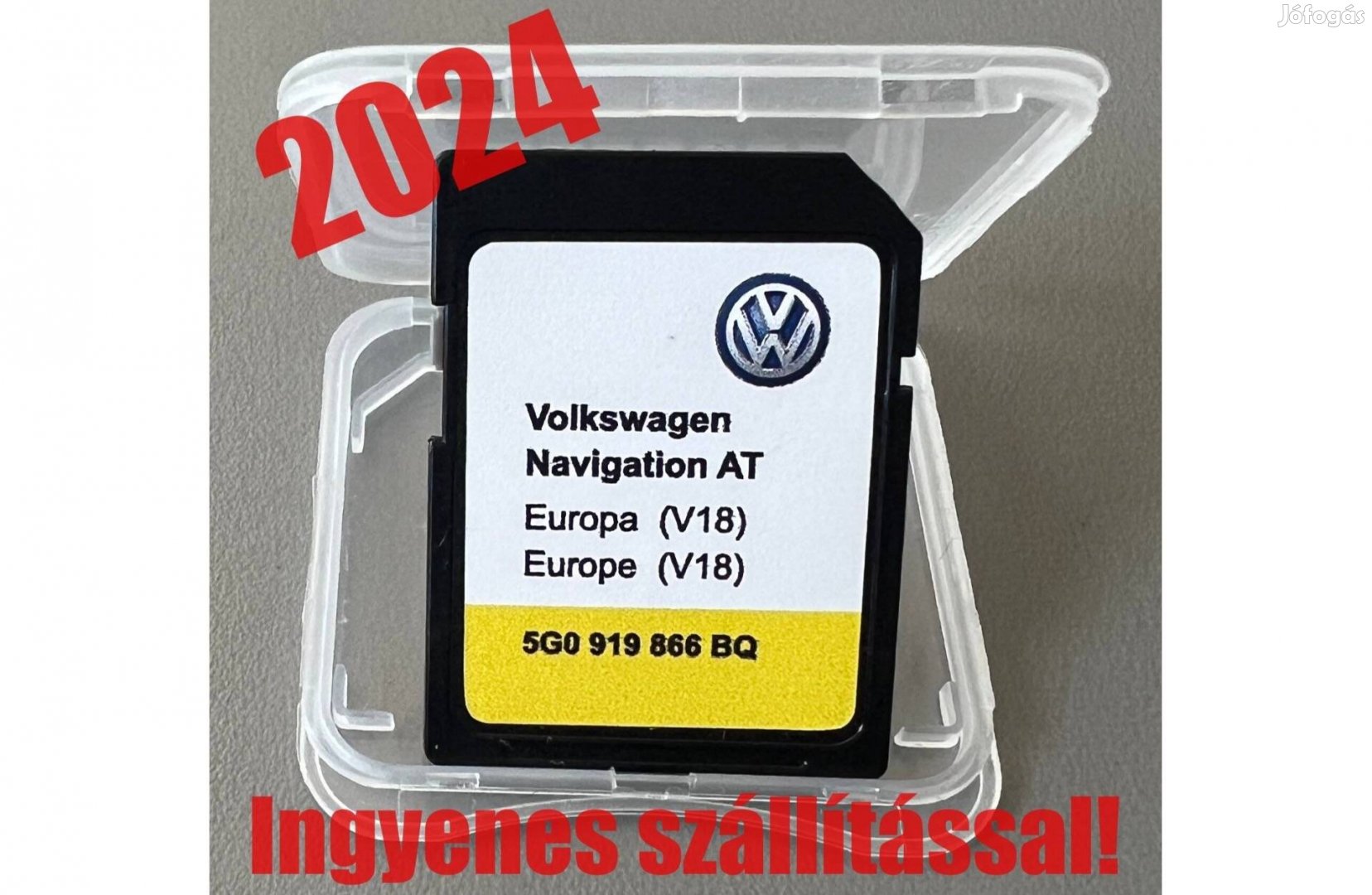 VW Discover Media MIB1 2024 (V18) navigációs SD kártya