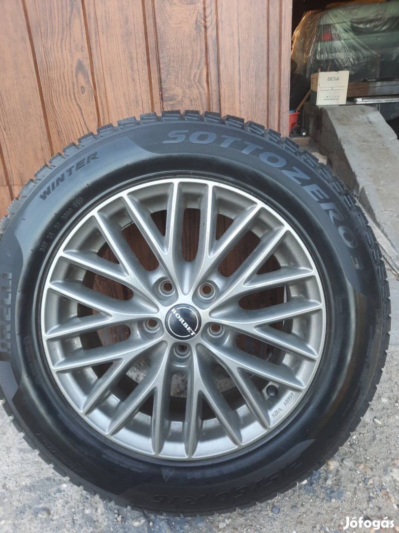 VW Golf 16" Téli Alufelni garnitúra.