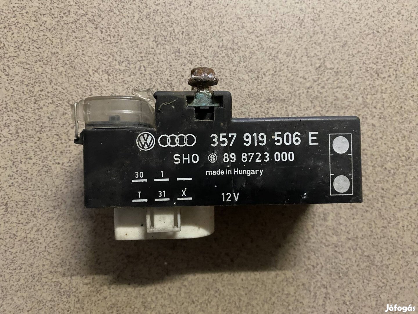VW Golf 3 2.0 ventilátor relé