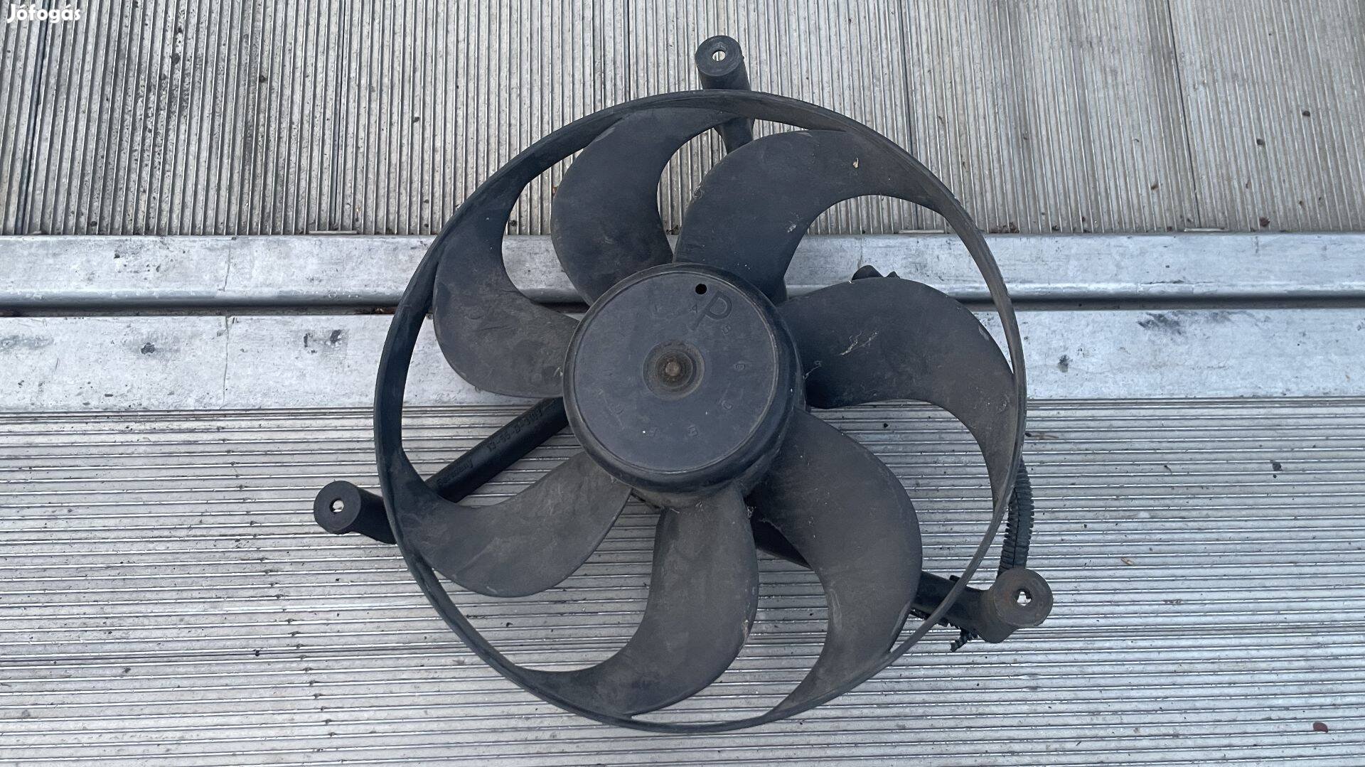 VW Golf 4 AUDI A3 1.9TDI hűtö ventilátór és keret 1J0121206C