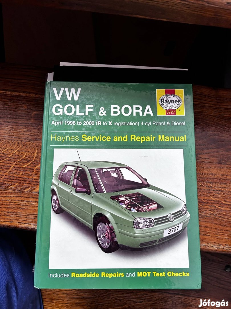 VW Golf 4 Bora Haynes Service Manuális