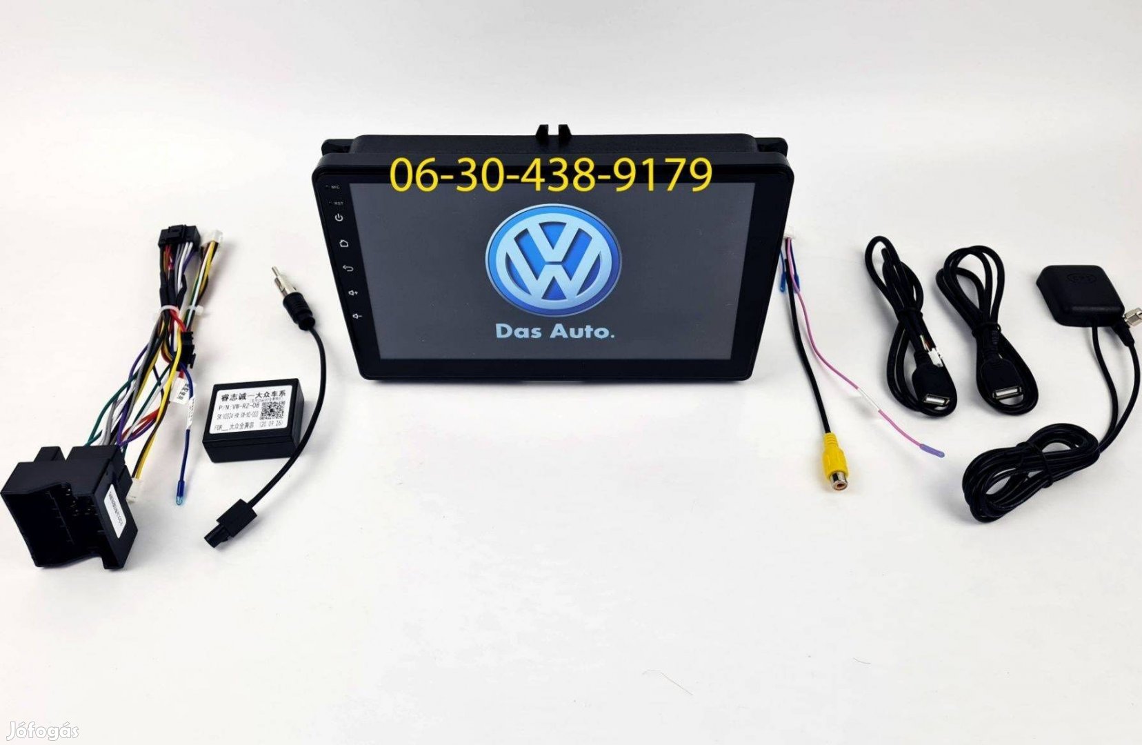 VW Golf 6 Android autórádió multimédia fejegység navi 1-6GB Carplay