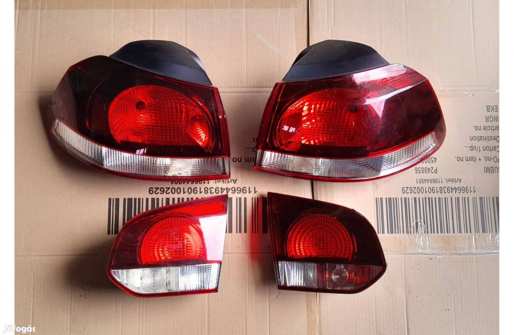VW Golf 6 VI komplett hátsó lámpa sor