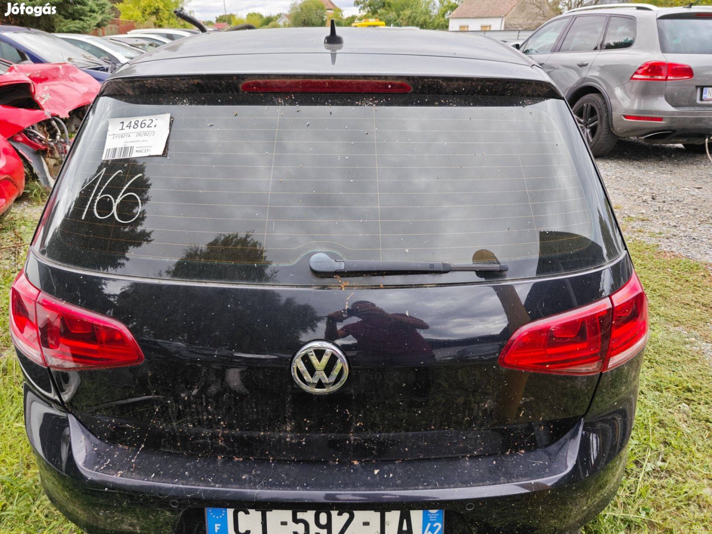 VW Golf 7 2013 karosszéria-alkatrészek és motor
