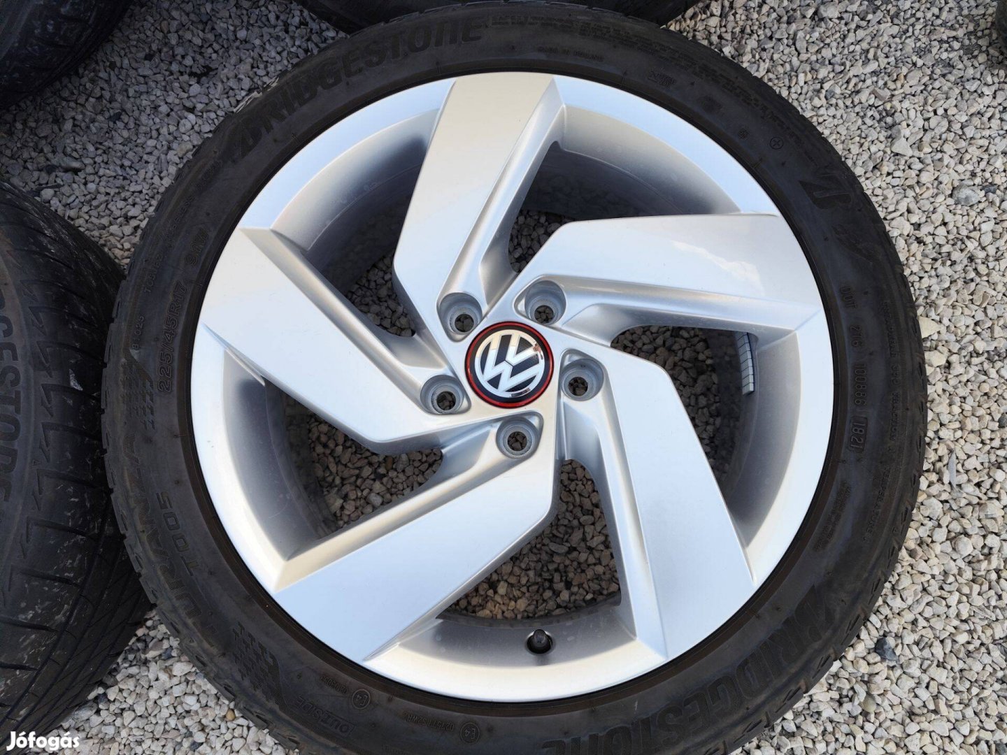 VW Golf GTI touran caddy gyári alufelni 5x112 17"