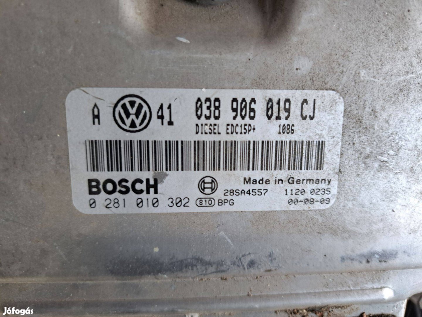 VW Golf IV 038 906 019 cj motorvezérlő