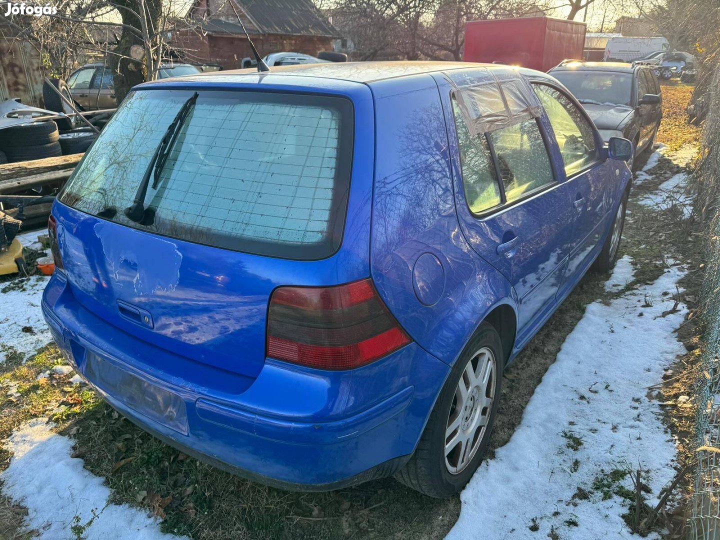 VW Golf IV LW5Z jobb hátsó rozsdamentes ajtó