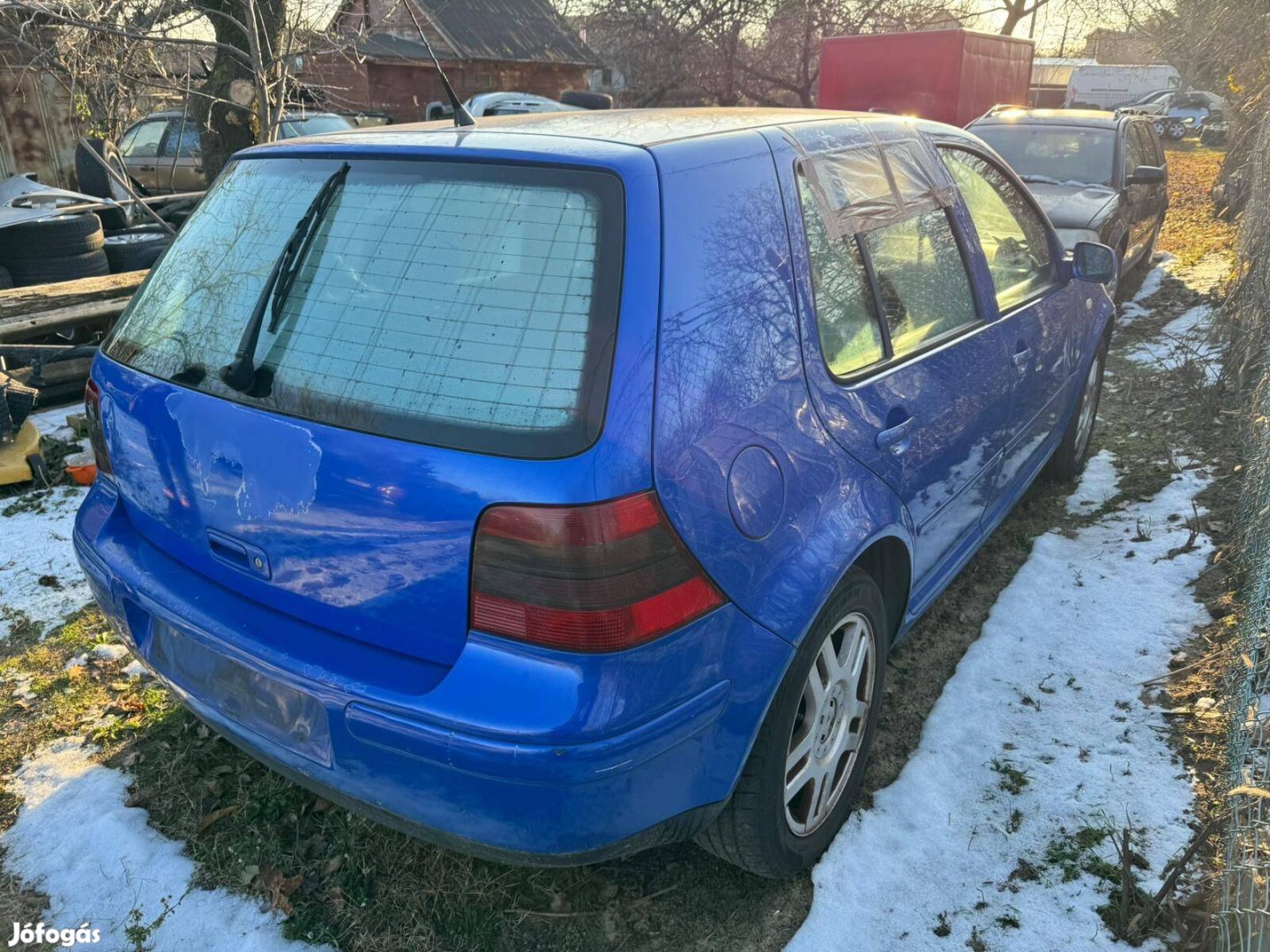VW Golf IV LW5Z jobb hátsó rozsdamentes ajtó