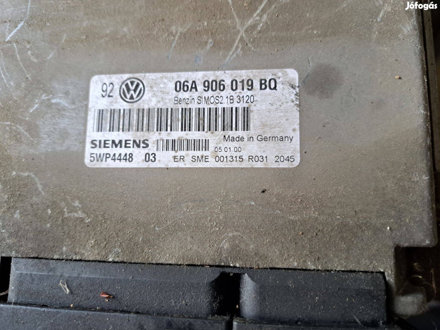 VW Golf IV, Audi A3 motorvezérlő 06A906 019BQ