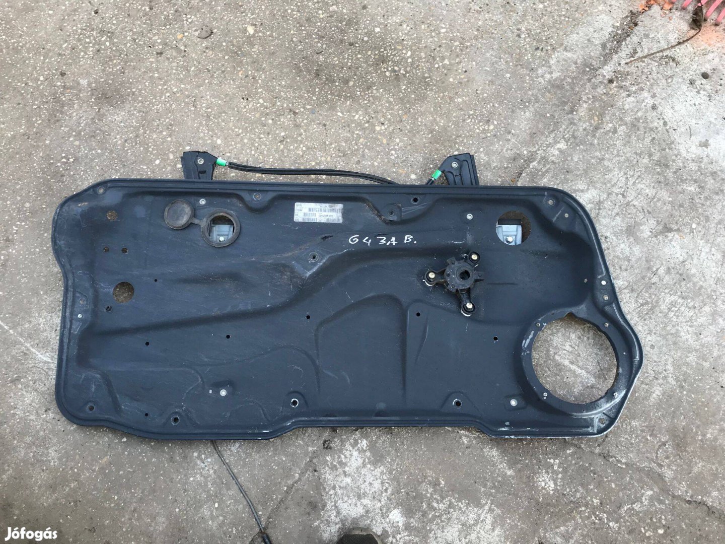 VW Golf IV ( 3 ajtós) / BAL hátsó ablakemelő szerkezet