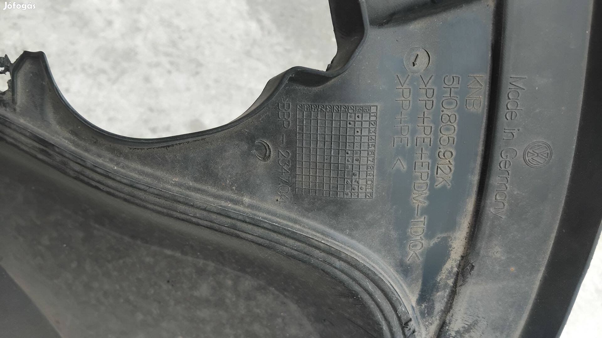 VW Golf VIII dobbetét