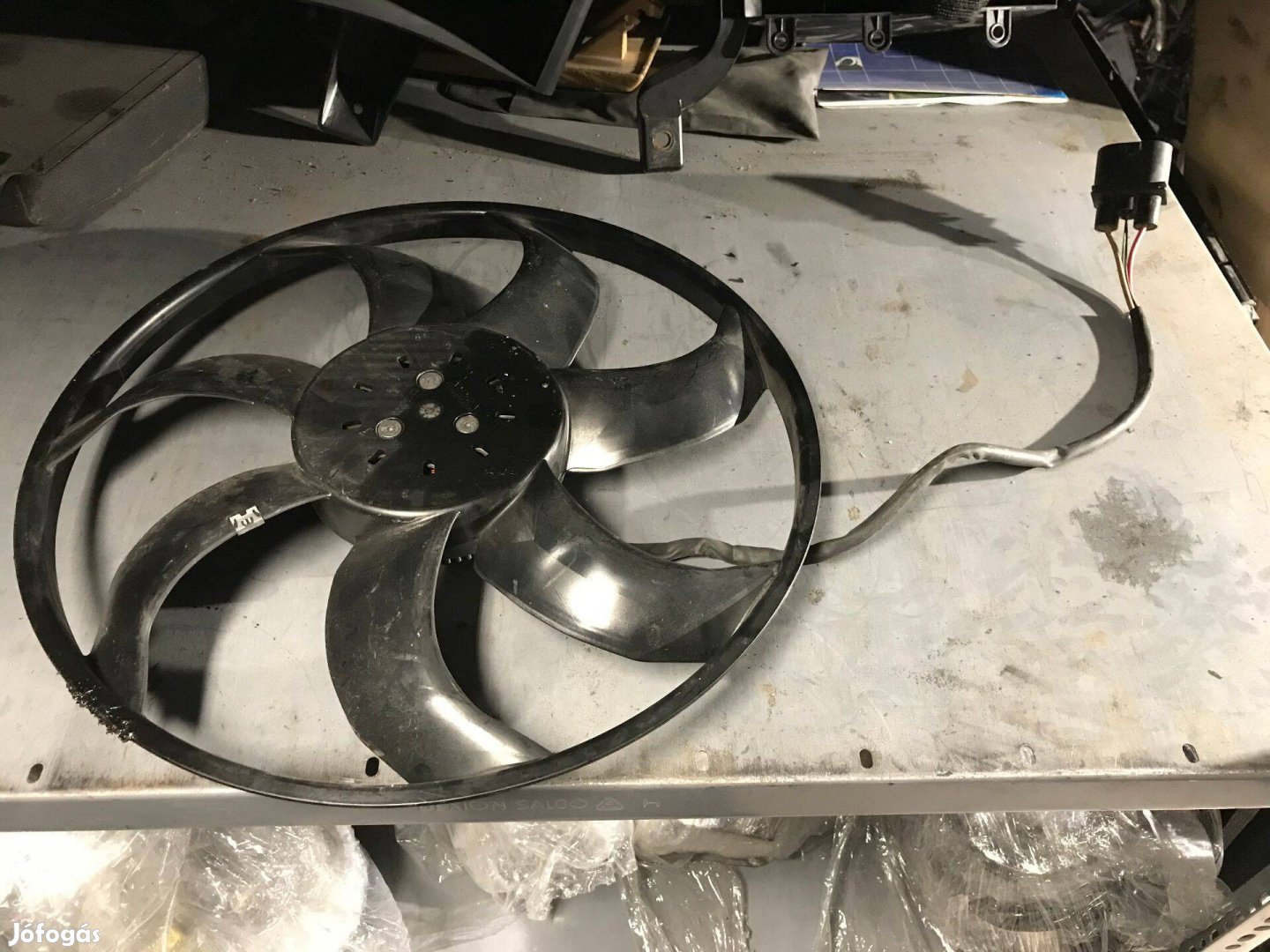 VW Golf VII_ Leon 5F _1,4 TSI hűtőventilátor